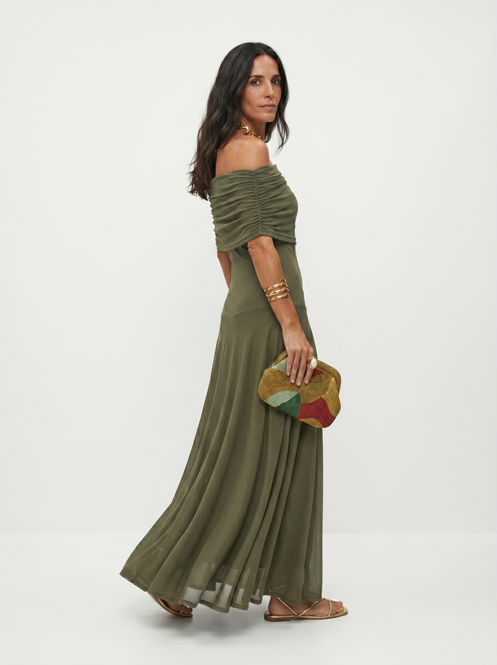 Jeanine | Robe longue élégante et épurée