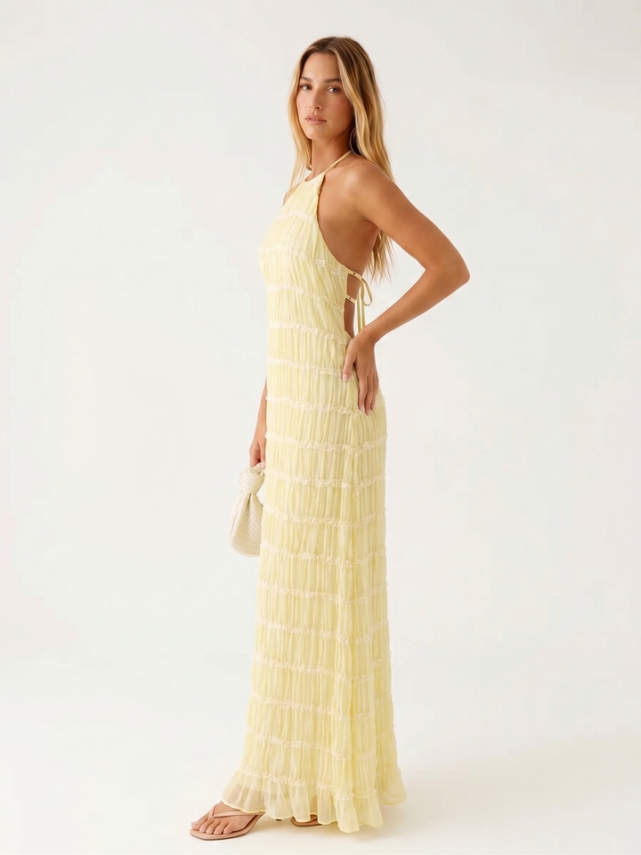 Angèle | Robe longue d'été