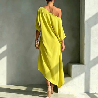 Camila – Robe élégante asymétrique