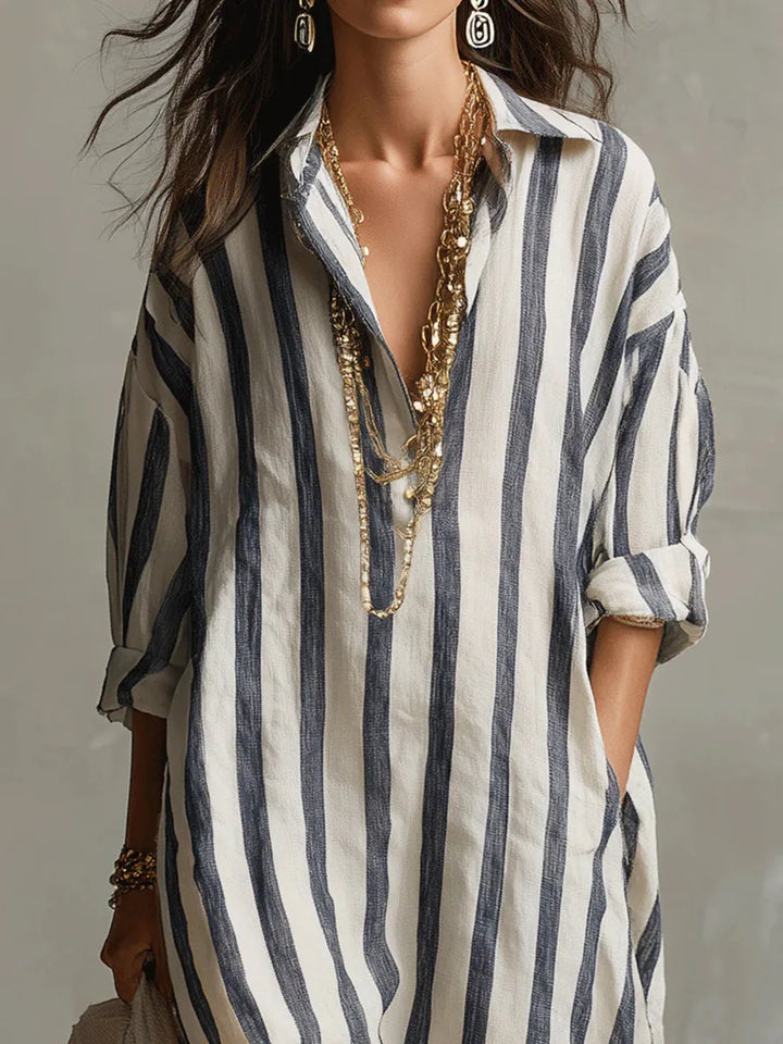 Chloé | Robe chemise longue