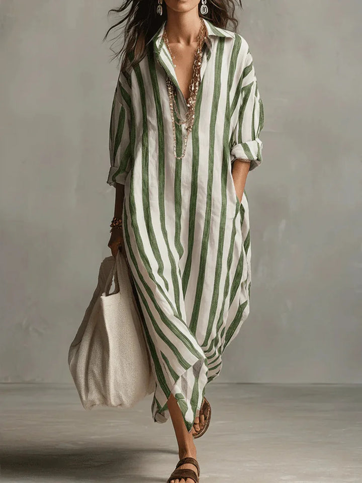 Chloé | Robe chemise longue
