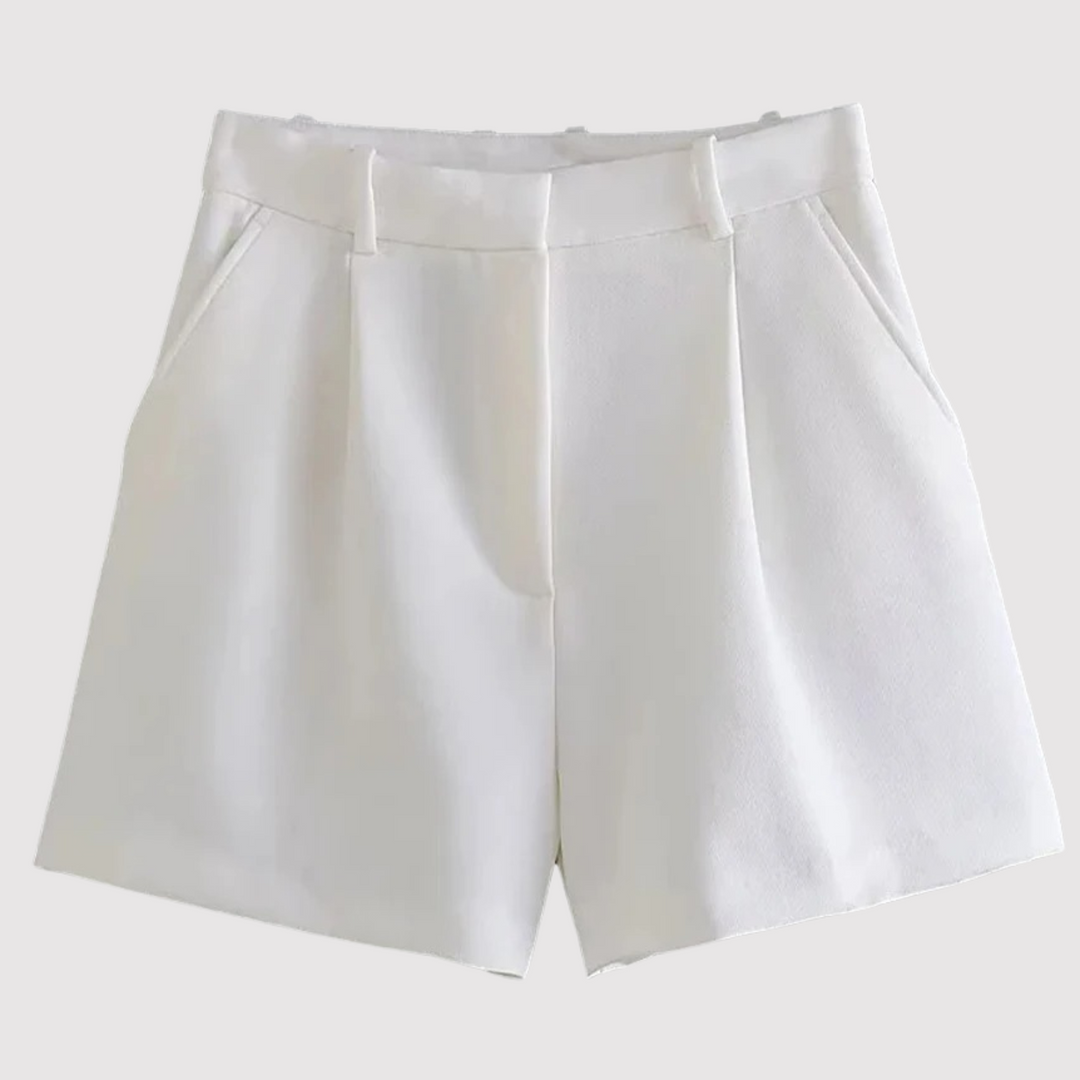 Rozenn | Short Taille Haute Élégant