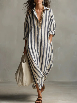 Chloé | Robe chemise longue
