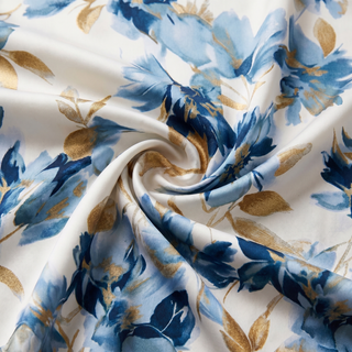 Denise | Robe Midi Fleurie Cache-Cœur à Taille Froncée